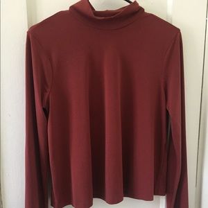Mock Neck Top